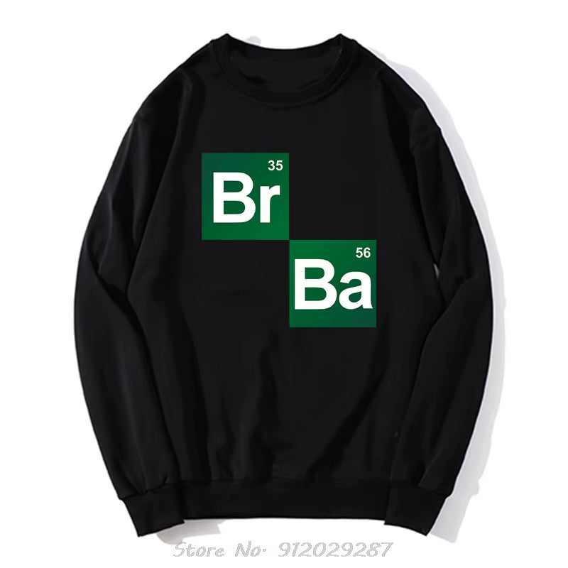 Breaking Bad Hoodie Br Ba Oversize Cotton Sweatshirt Men